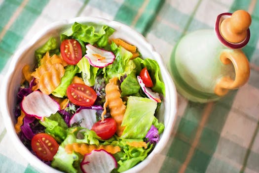 healthy vegan meal